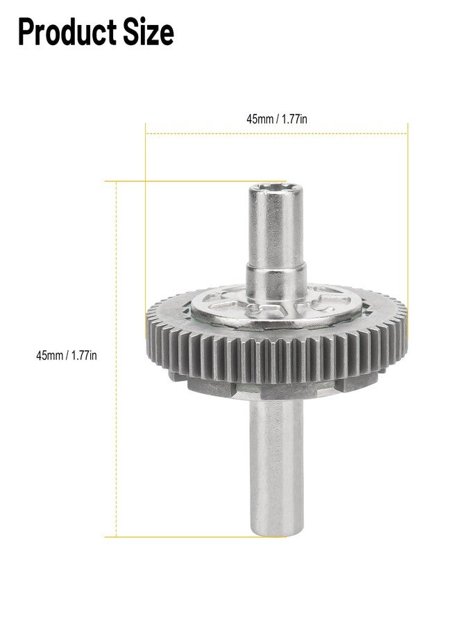 daitoku 57T Metal Steel Slipper Clutch Spur Gear Upgrade Replace Part for Arrma Granite Senton 3s Vorteks 1/10 Kraton 4s Outcast 4s 1/8 Typhon 3s Big Rock 3s RC Car - Image 4
